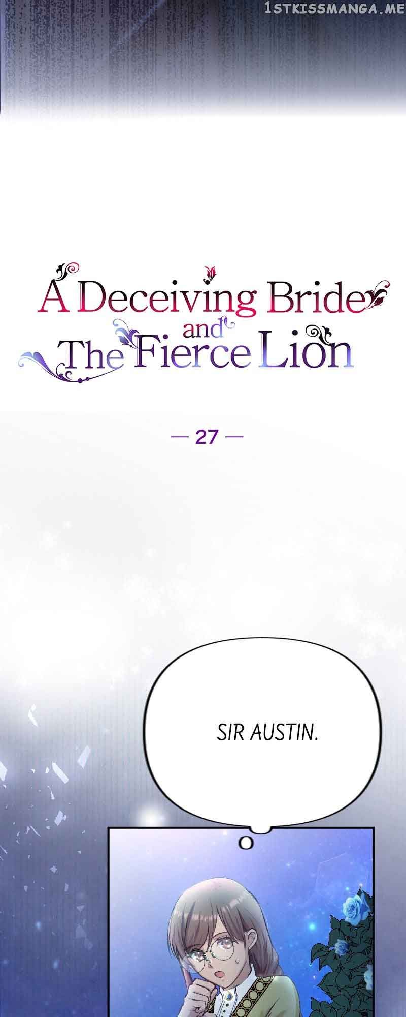 A Deceiving Bride and The Fierce Lion Chapter 27 - Page 6