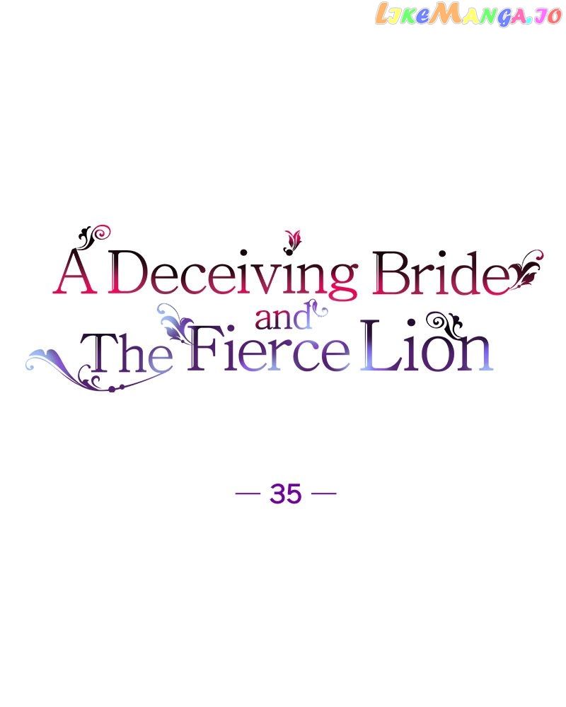 A Deceiving Bride and The Fierce Lion Chapter 35 - Page 8