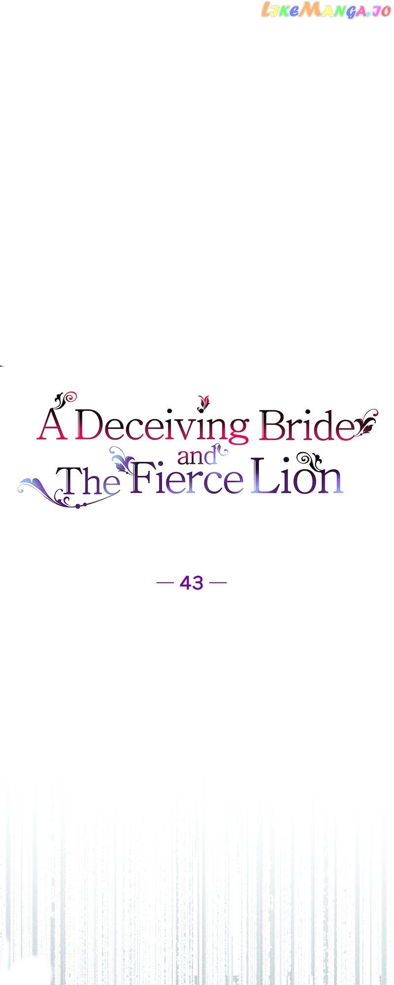A Deceiving Bride and The Fierce Lion Chapter 43 - Page 5