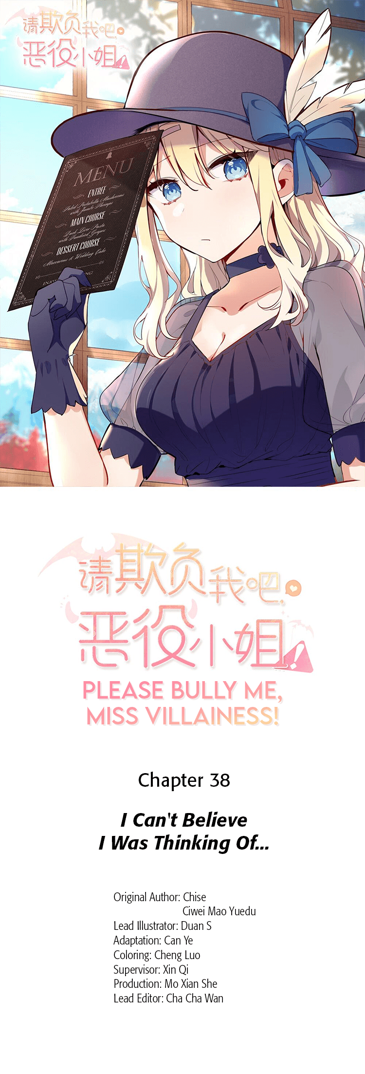 Please Bully Me, Miss Villainess! Chapter 38 - Page 1