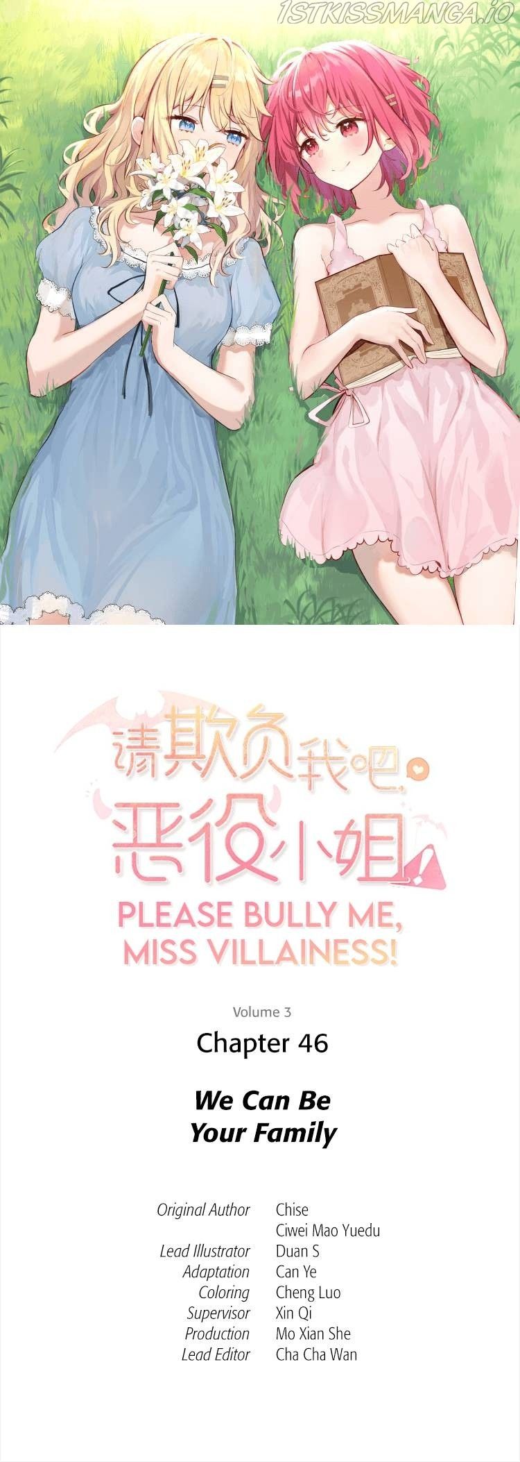 Please Bully Me, Miss Villainess! Chapter 46 - Page 1