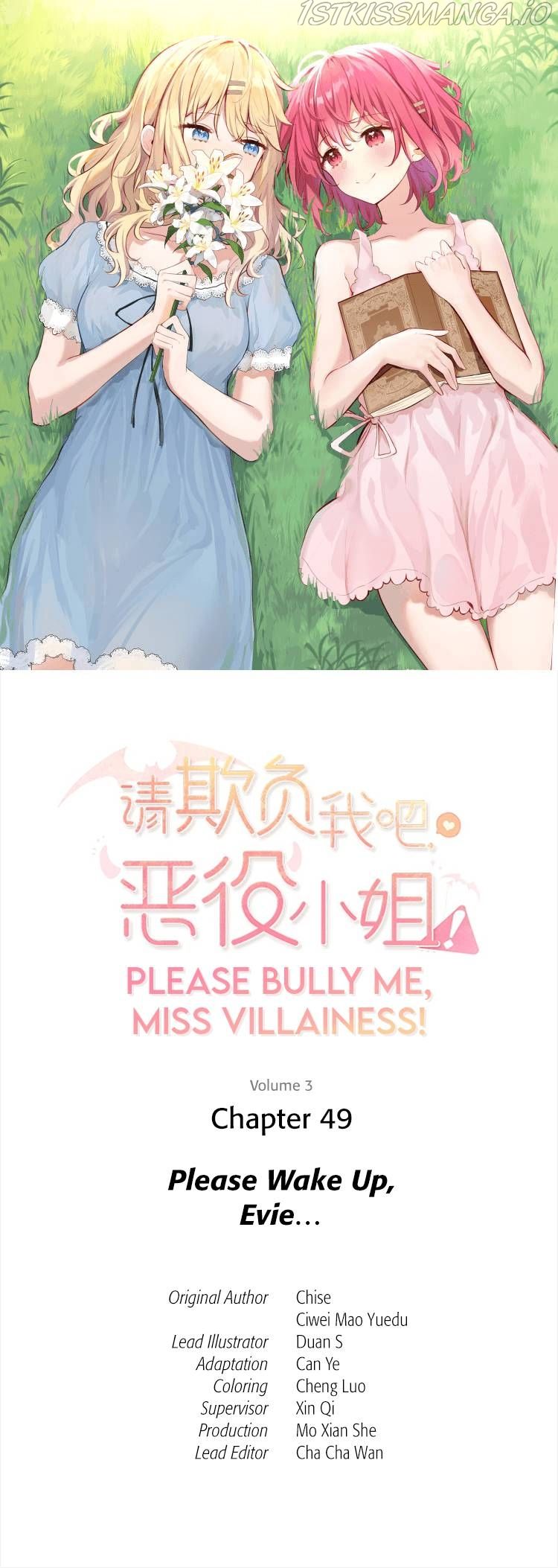 Please Bully Me, Miss Villainess! Chapter 49 - Page 1
