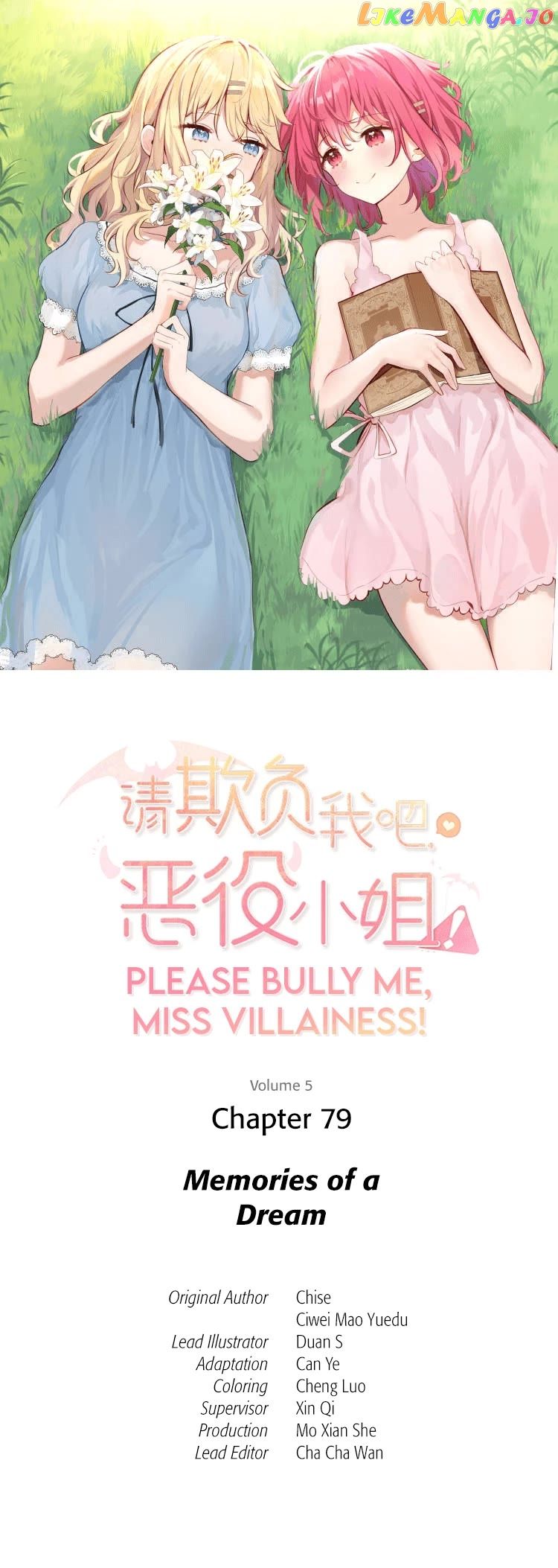 Please Bully Me, Miss Villainess! Chapter 79 - Page 1