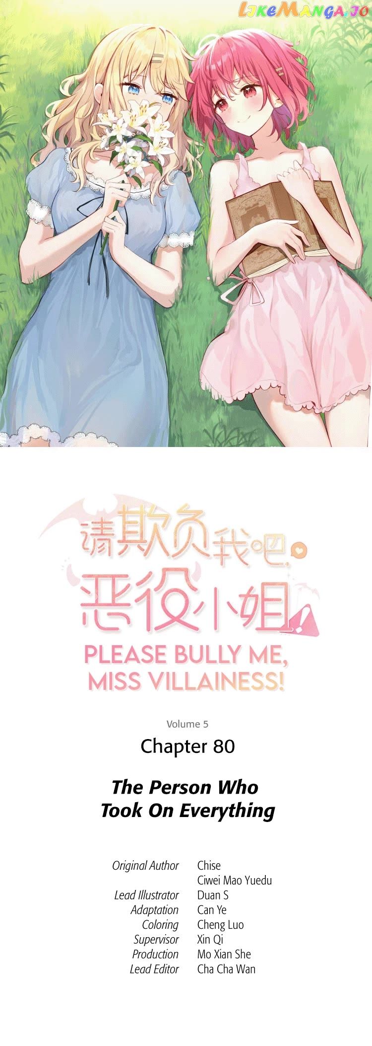 Please Bully Me, Miss Villainess! Chapter 80 - Page 1