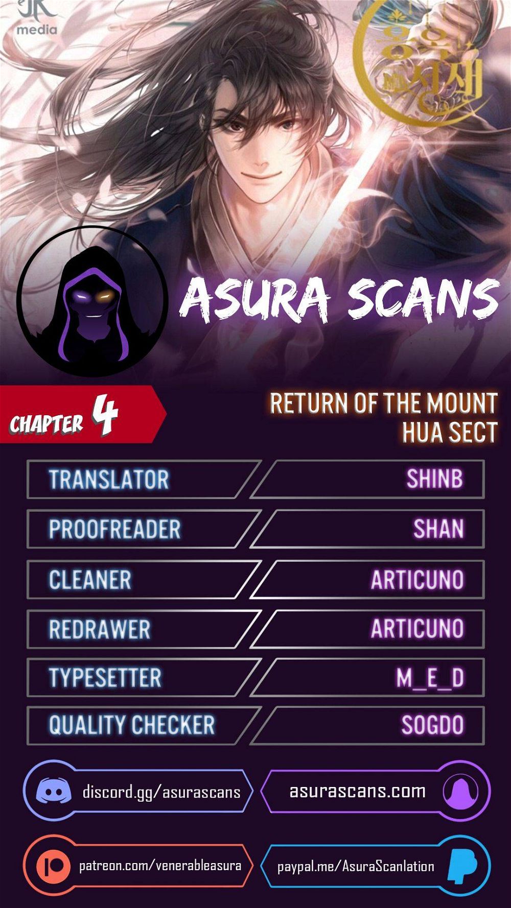 Return of the Mount Hua Sect Chapter 4 - Page 1