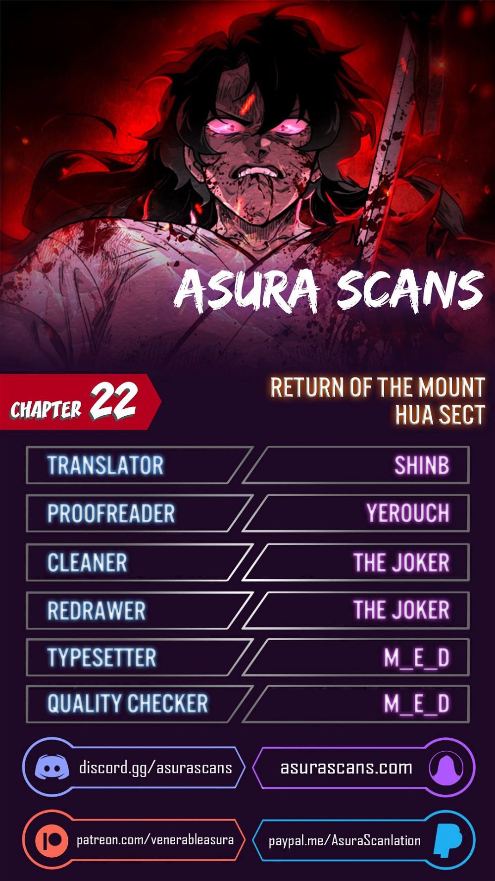 Return of the Mount Hua Sect Chapter 22 - Page 1