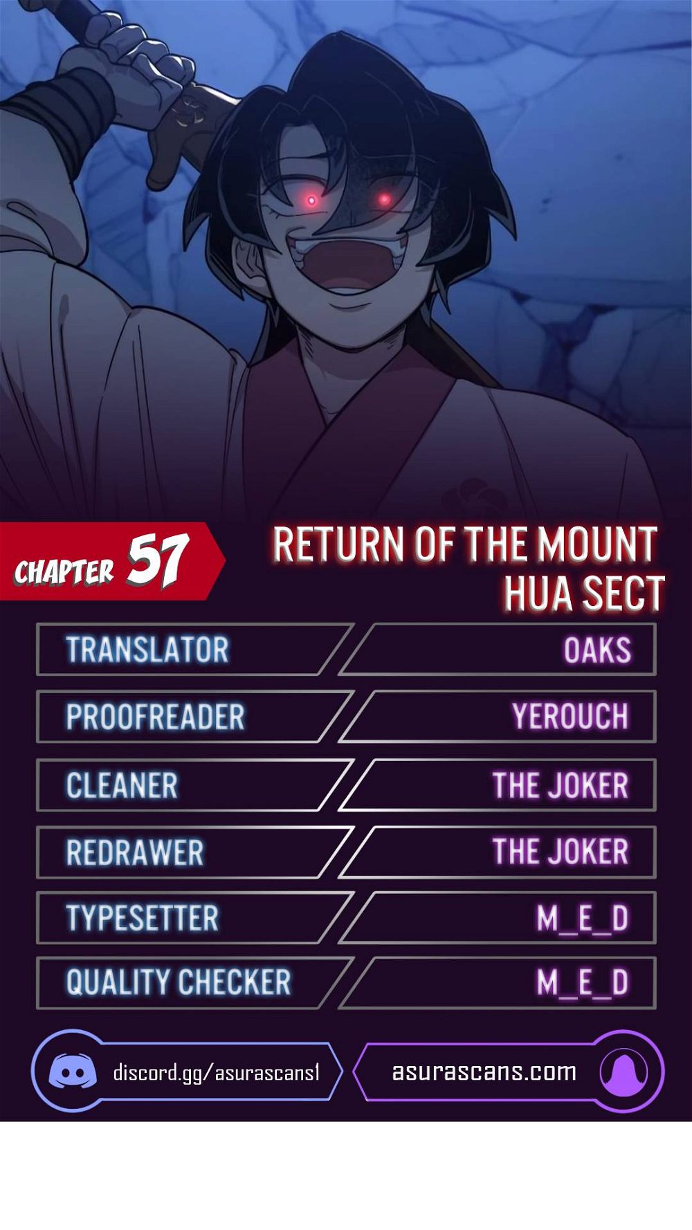 Return of the Mount Hua Sect Chapter 57 - Page 1