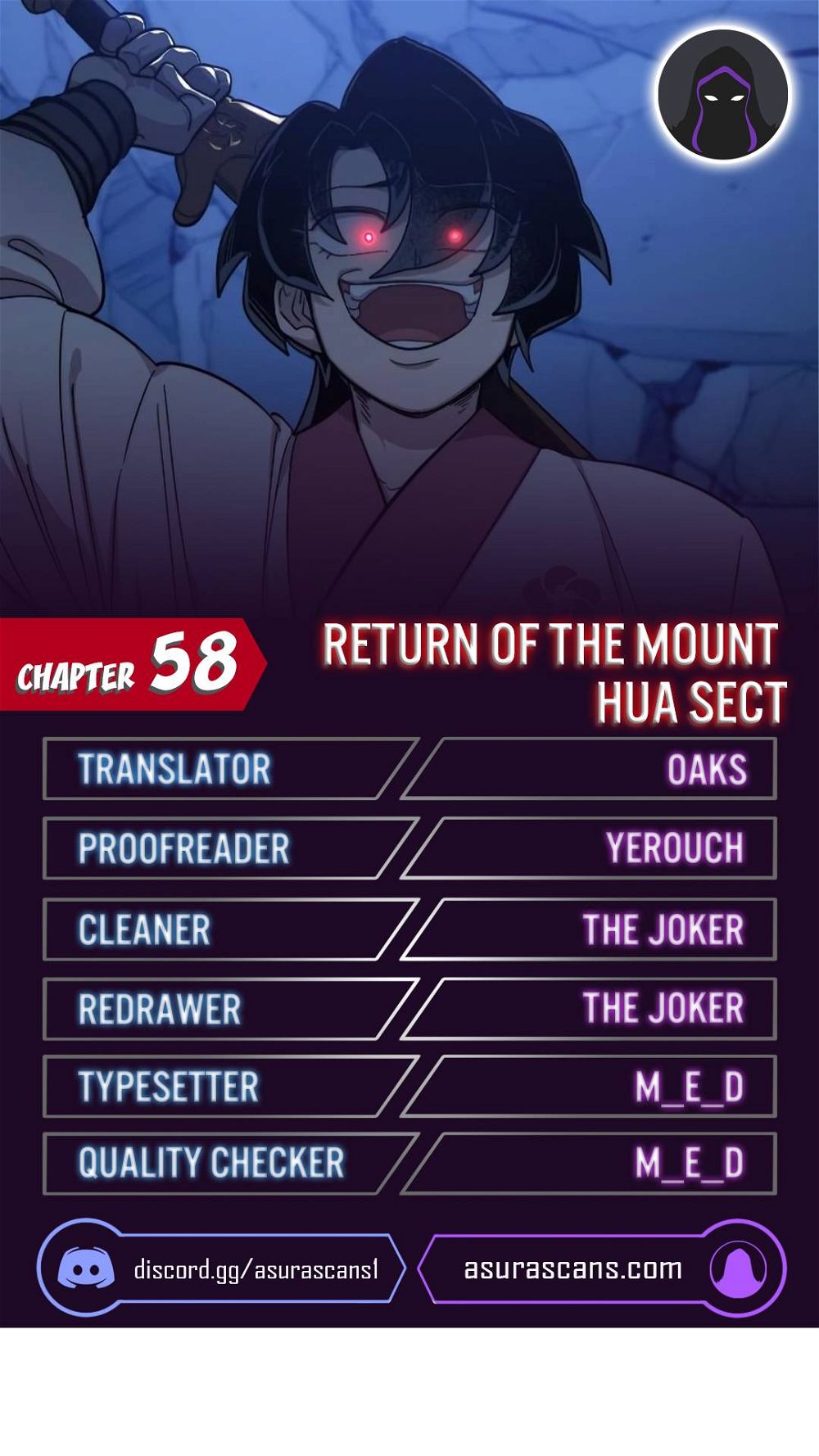 Return of the Mount Hua Sect Chapter 58 - Page 1