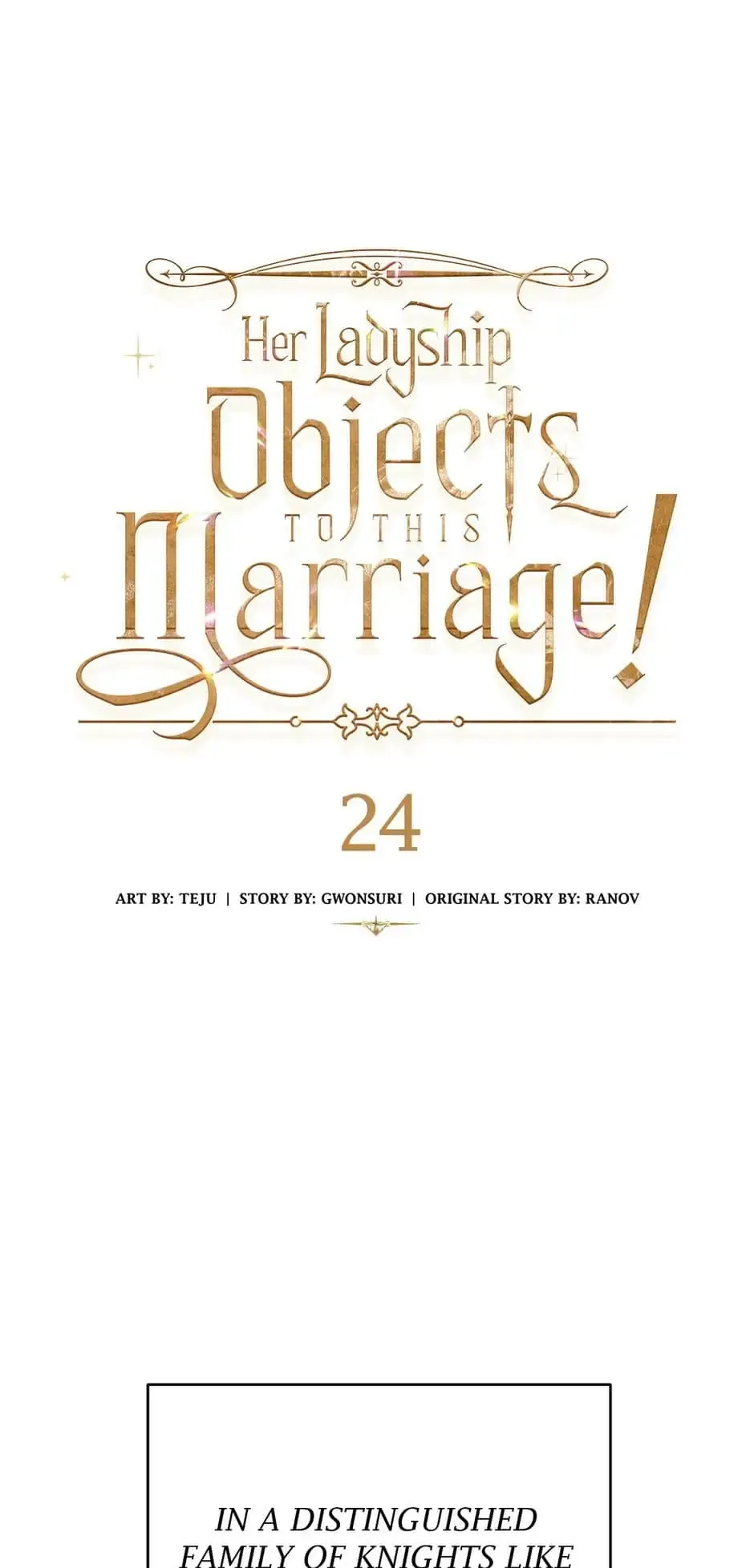 The Princess Doesn’t Want To Marry Her Ideal Type Chapter 24 - Page 1