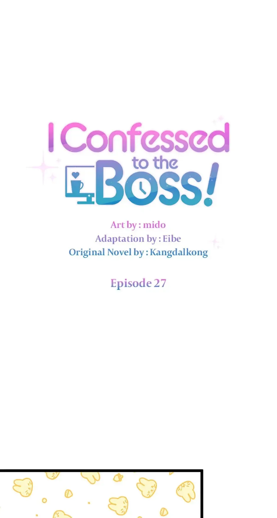 I Confessed to the Boss Chapter 27 - Page 8