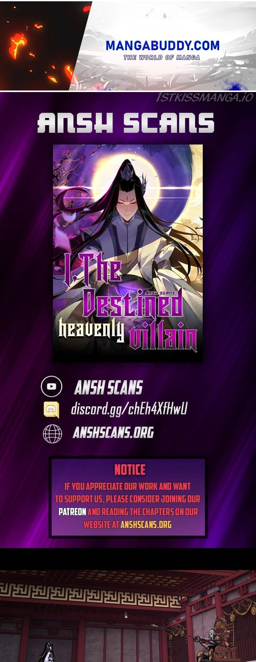 Me, The Heavenly Destined Villain Chapter 25 - Page 1
