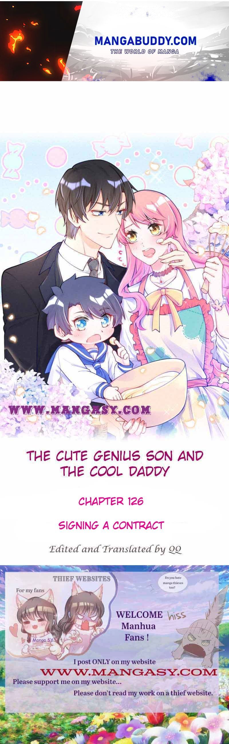 The Cute Genius Son And The Cool Daddy Chapter 126 - Page 1