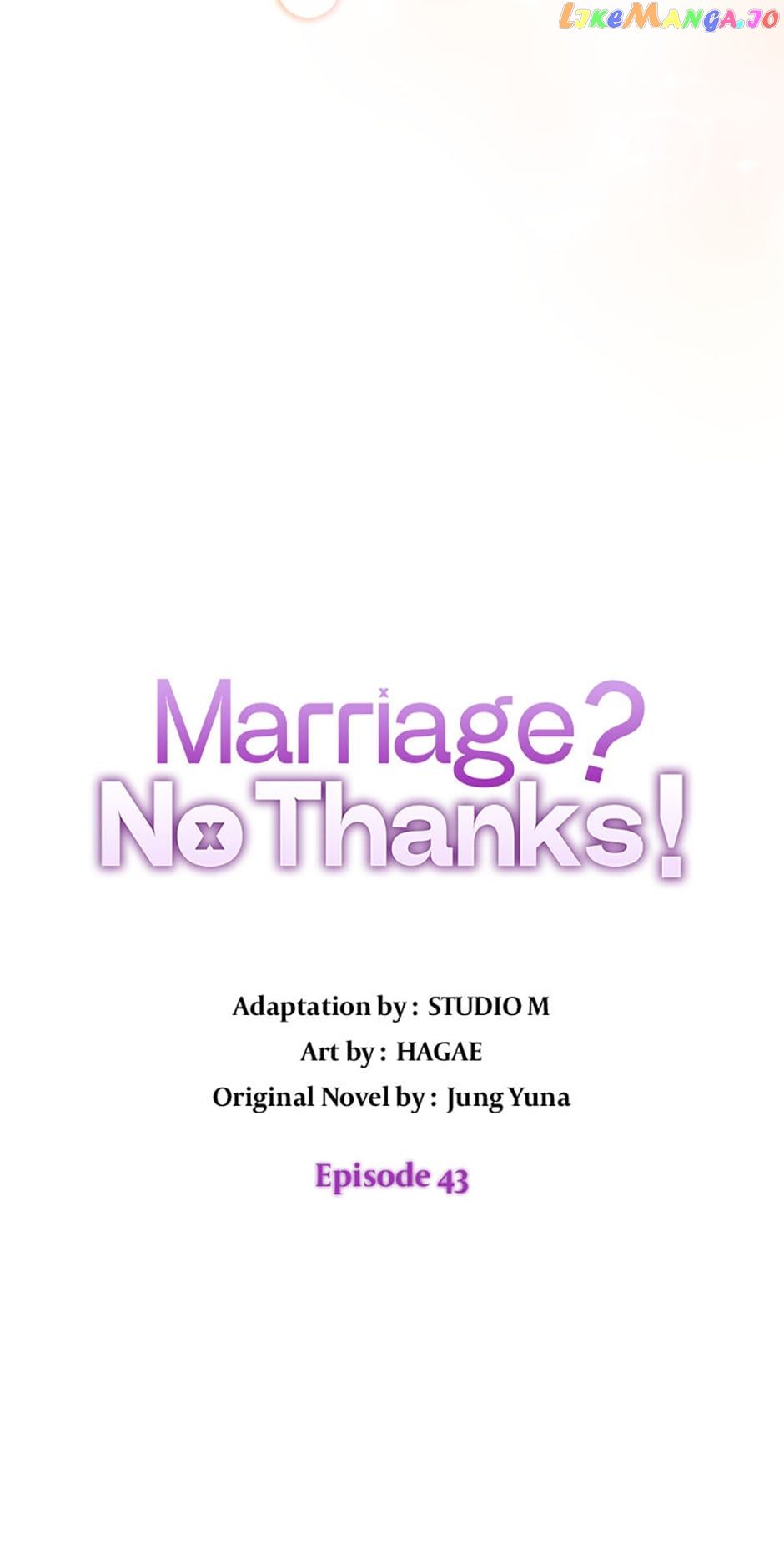 Marriage? No Thanks! Chapter 43 - Page 29