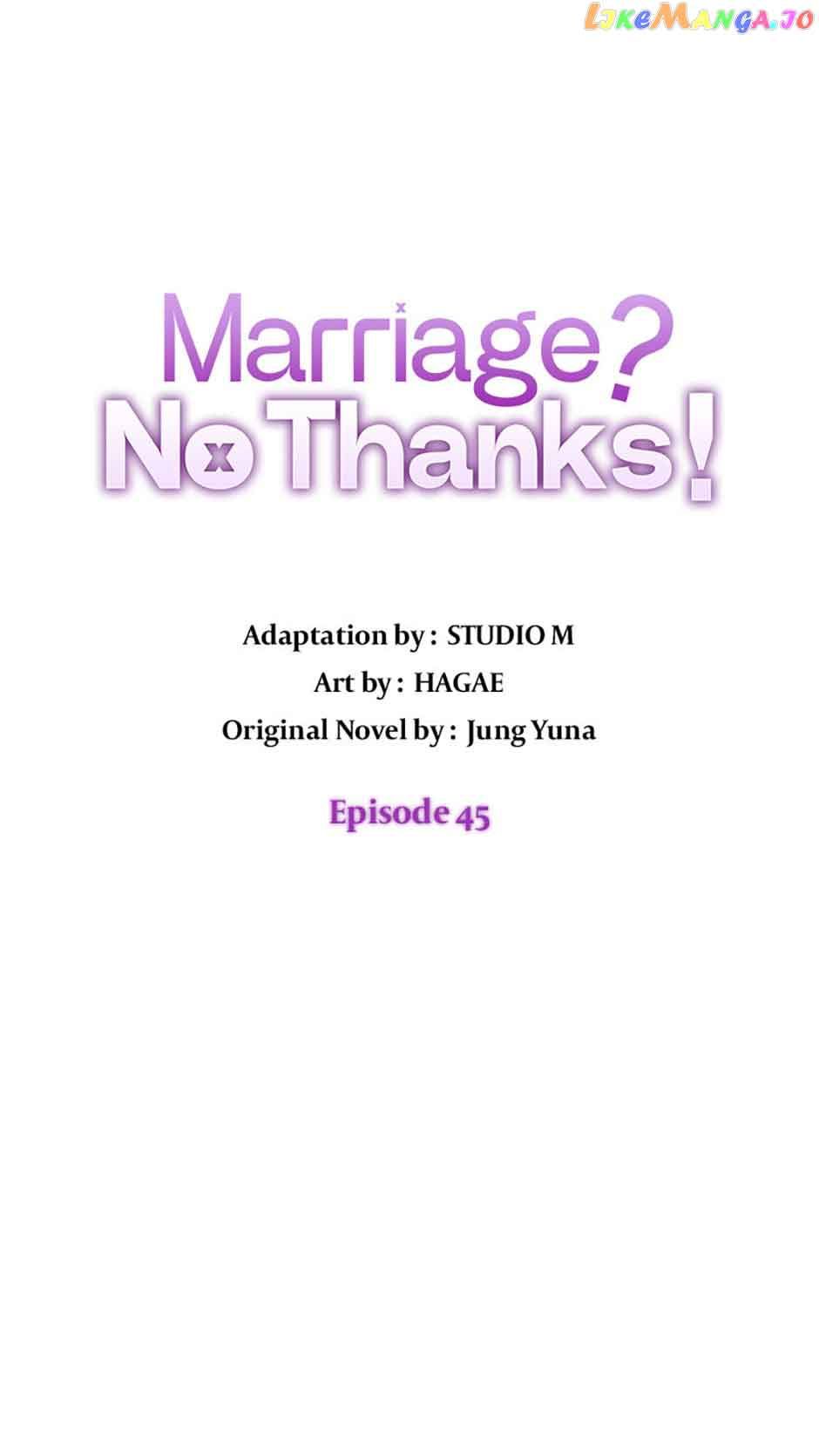 Marriage? No Thanks! Chapter 45 - Page 11