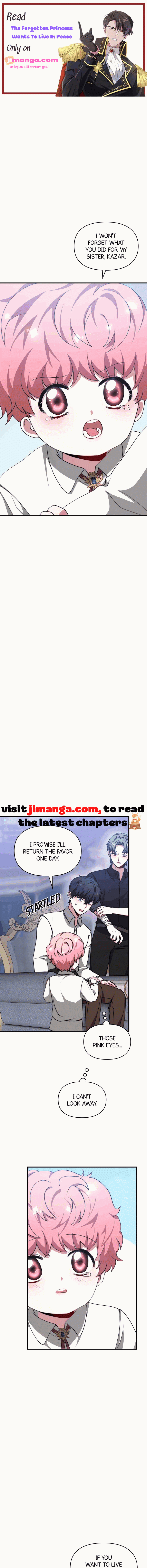 The Forgotten Princess Wants To Live In Peace Chapter 42.5 - Page 1