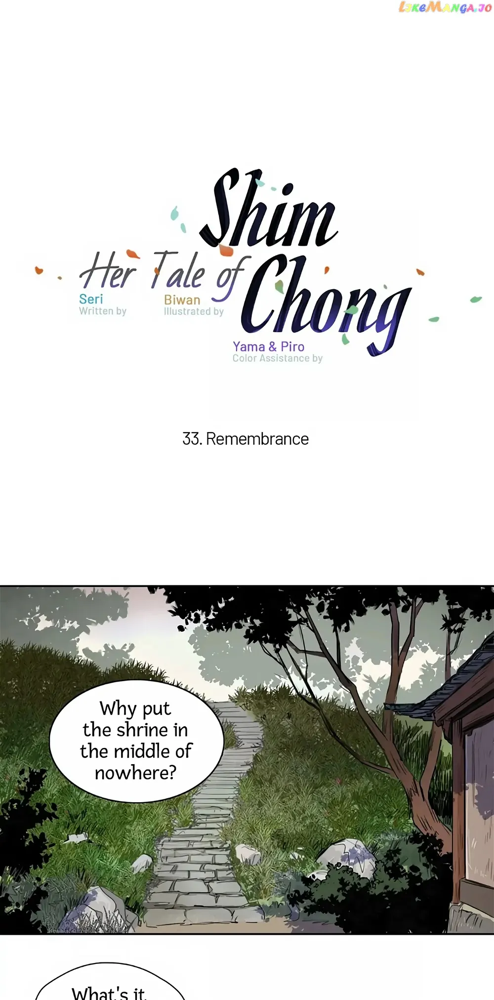 Her Tale of Shim Chong Chapter 33 - Page 1