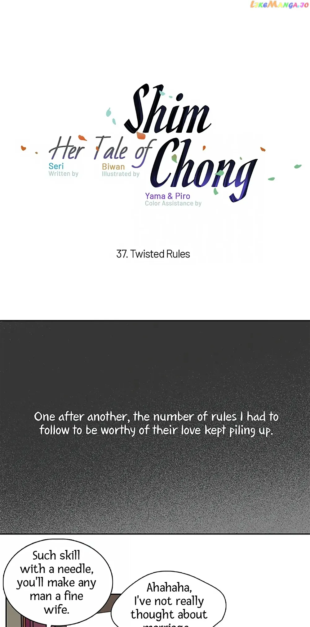 Her Tale of Shim Chong Chapter 37 - Page 1