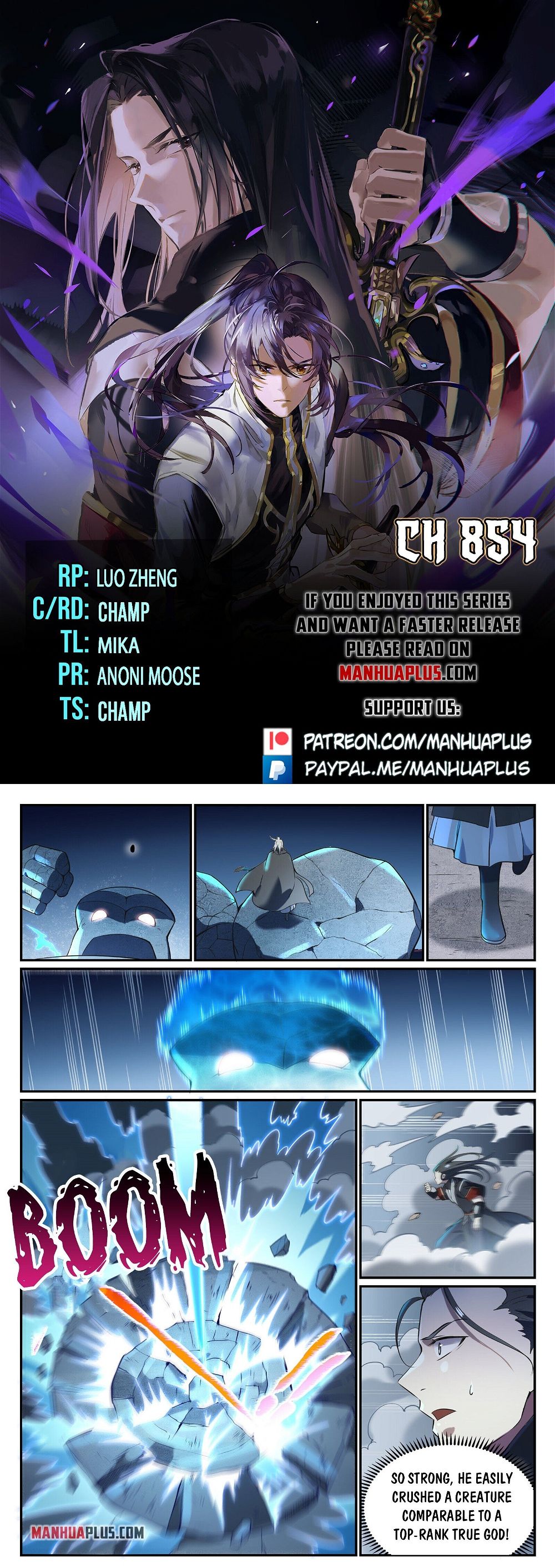 Apotheosis Chapter 854 - Page 1