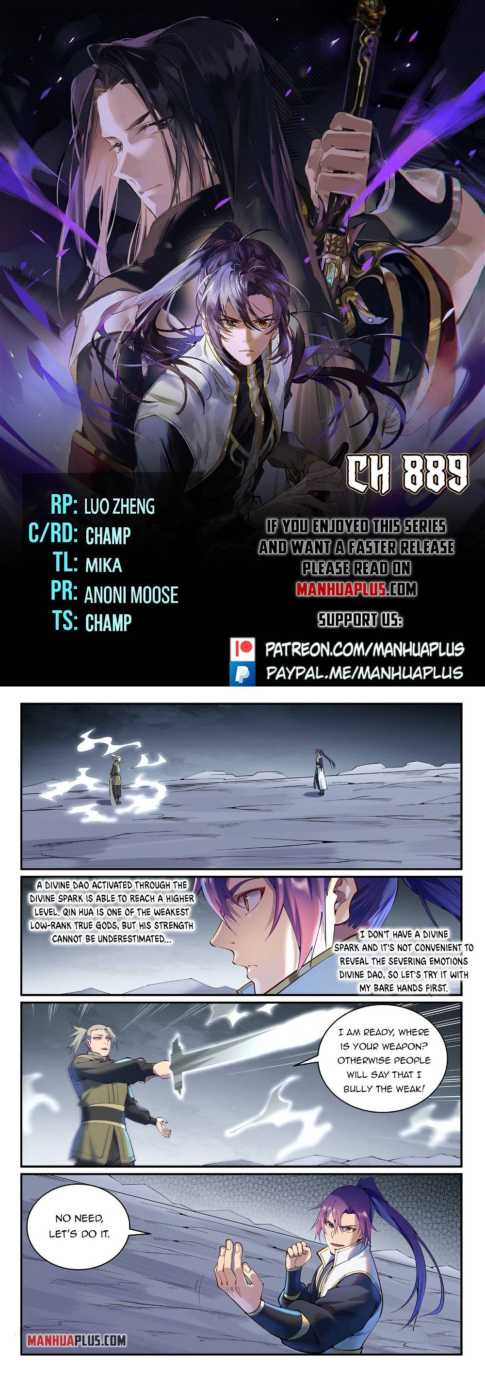 Apotheosis Chapter 889 - Page 1
