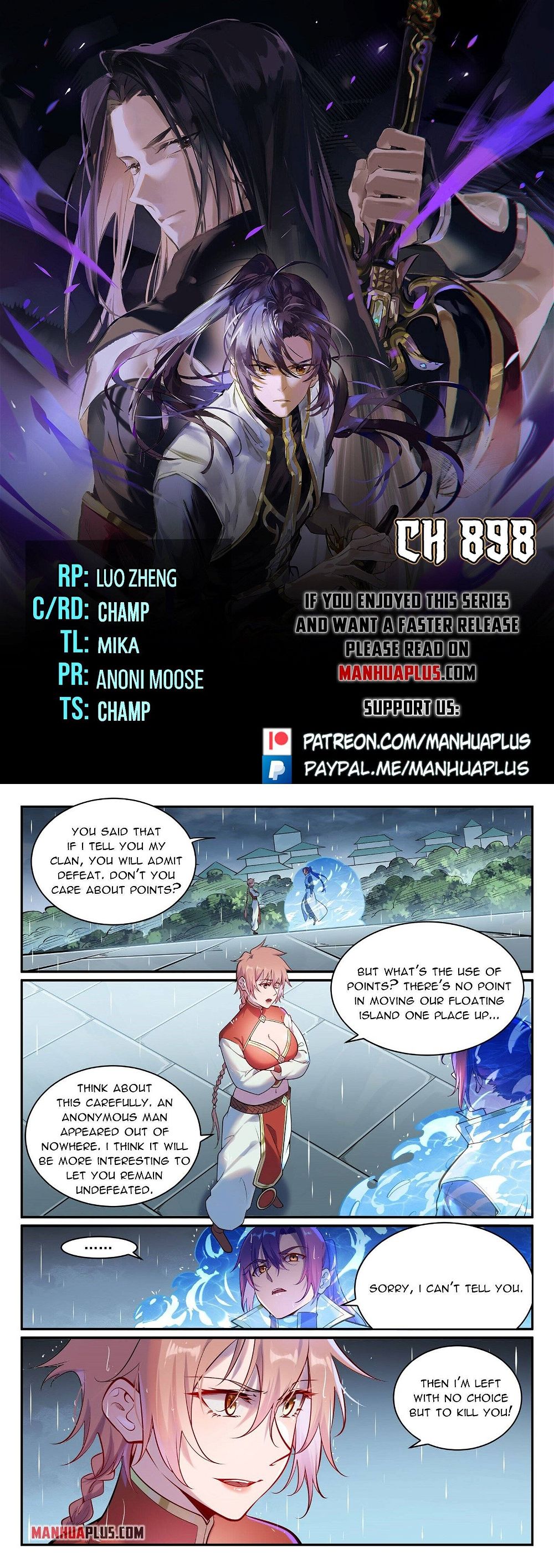 Apotheosis Chapter 898 - Page 1