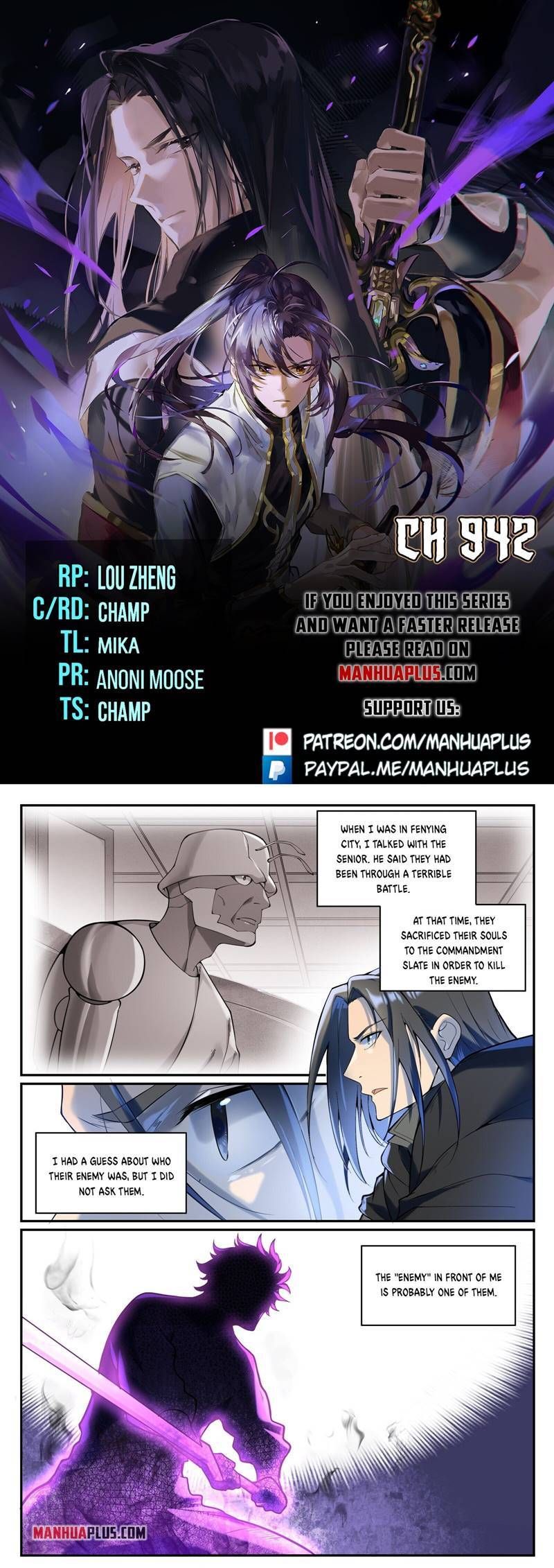 Apotheosis Chapter 942 - Page 1