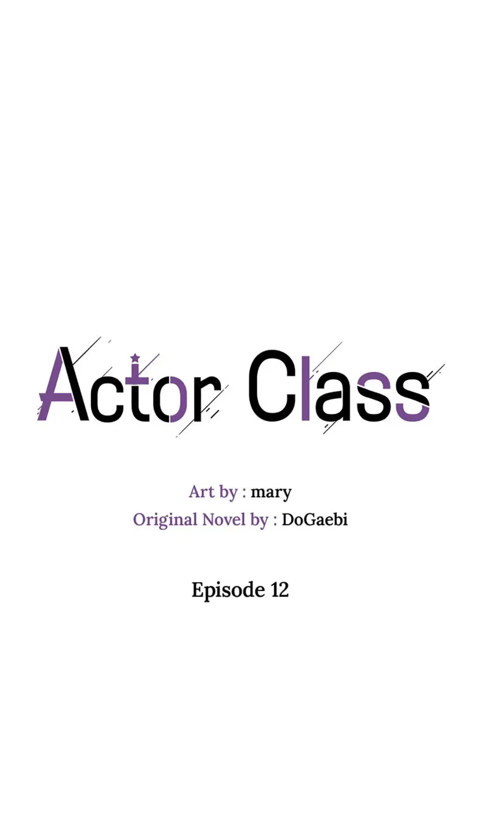Actor Class Chapter 12 - Page 1