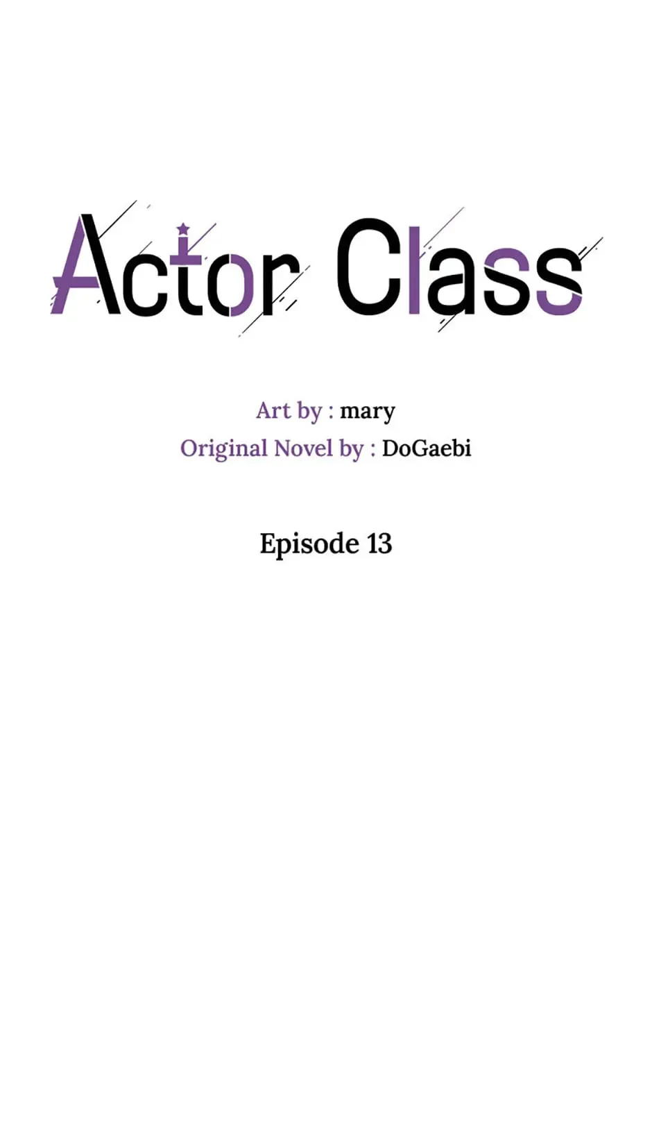 Actor Class Chapter 13 - Page 22