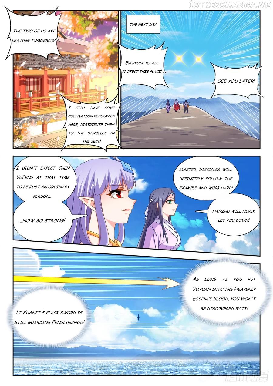 My Cultivator Girlfriend Chapter 606 - Page 8